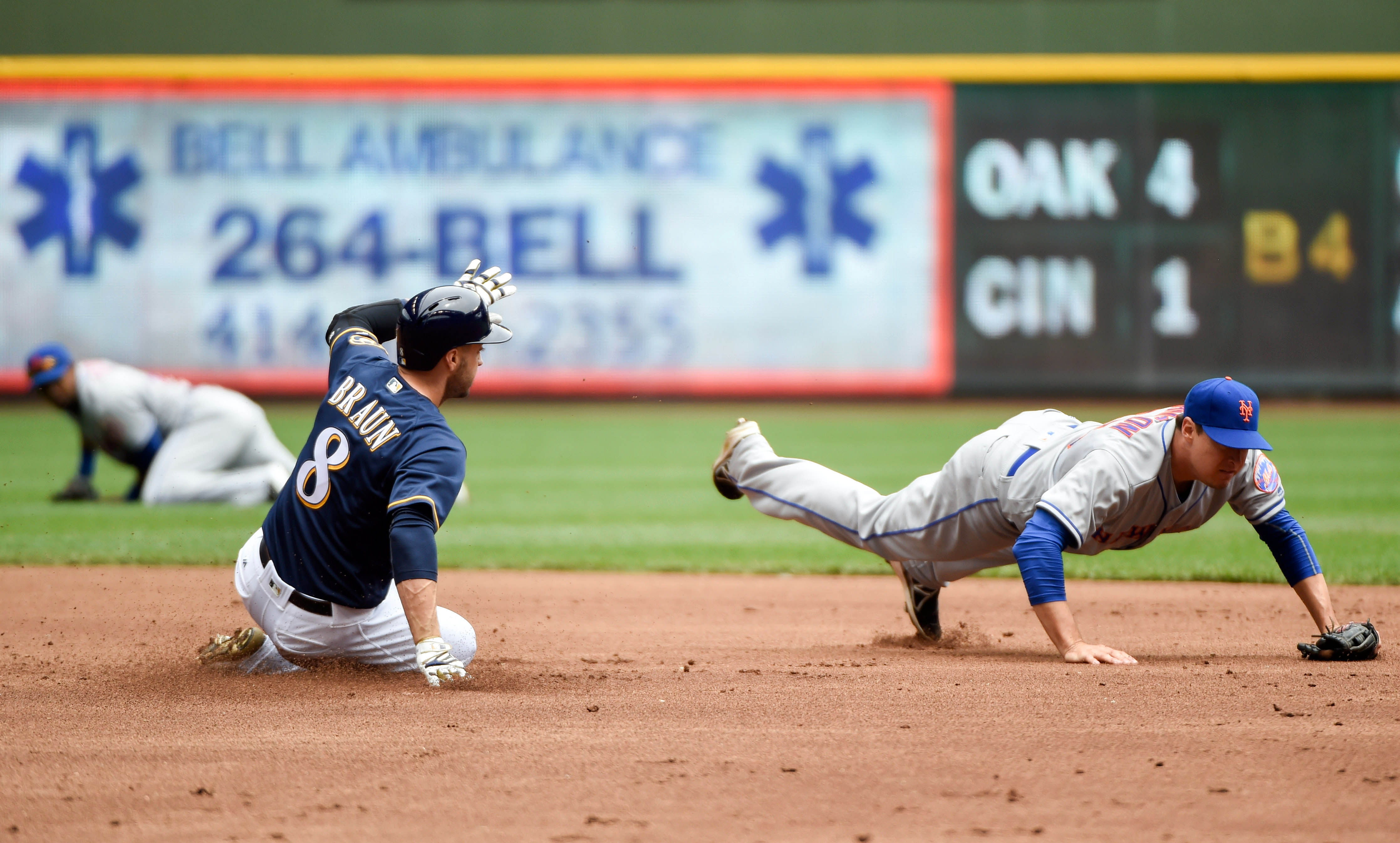 MLB: New York Mets at Milwaukee Brewers