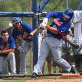 Minor League Baseball: New York Mets-Tim Tebow workout