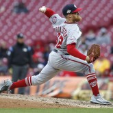 MLB: Washington Nationals at Cincinnati Reds