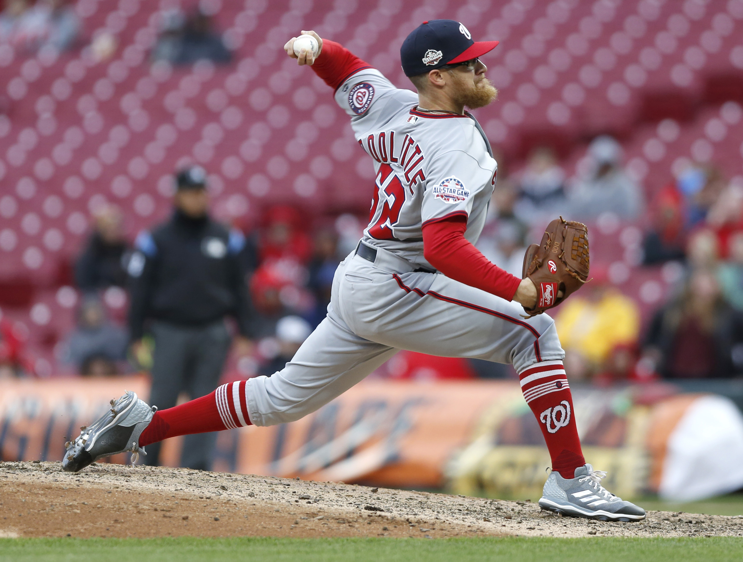 MLB: Washington Nationals at Cincinnati Reds