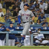 MLB: New York Mets at Los Angeles Dodgers